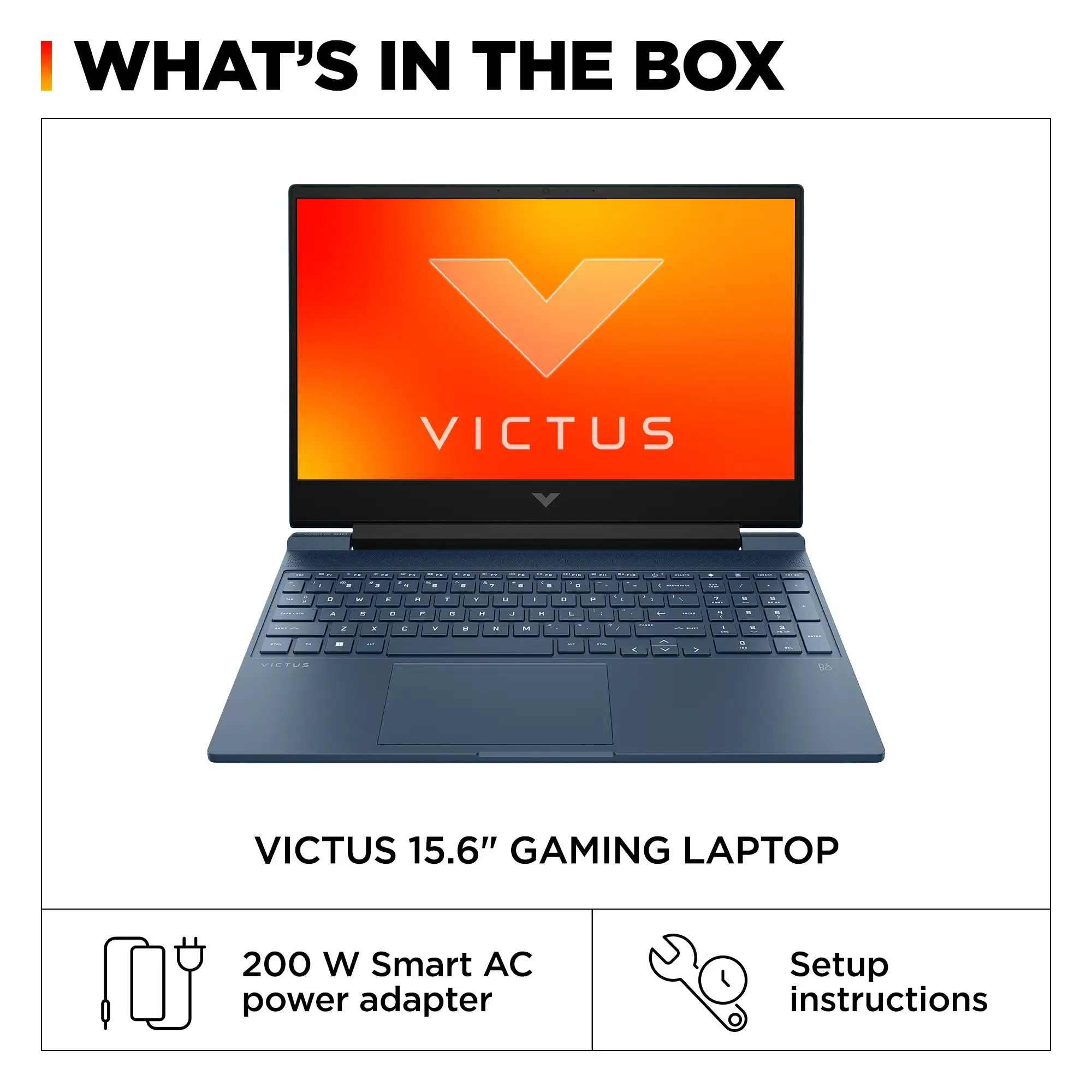 HP - Victus 15.6" Full HD 144Hz Gaming Laptop - Intel Core i7 - 16GB Memory - NVIDIA GeForce RTX 4050 - 512GB SSD - Performance Blue-15.6 inches-Intel 12th Generation Core i7-16 GB Memory-512 GB-Performance Blue