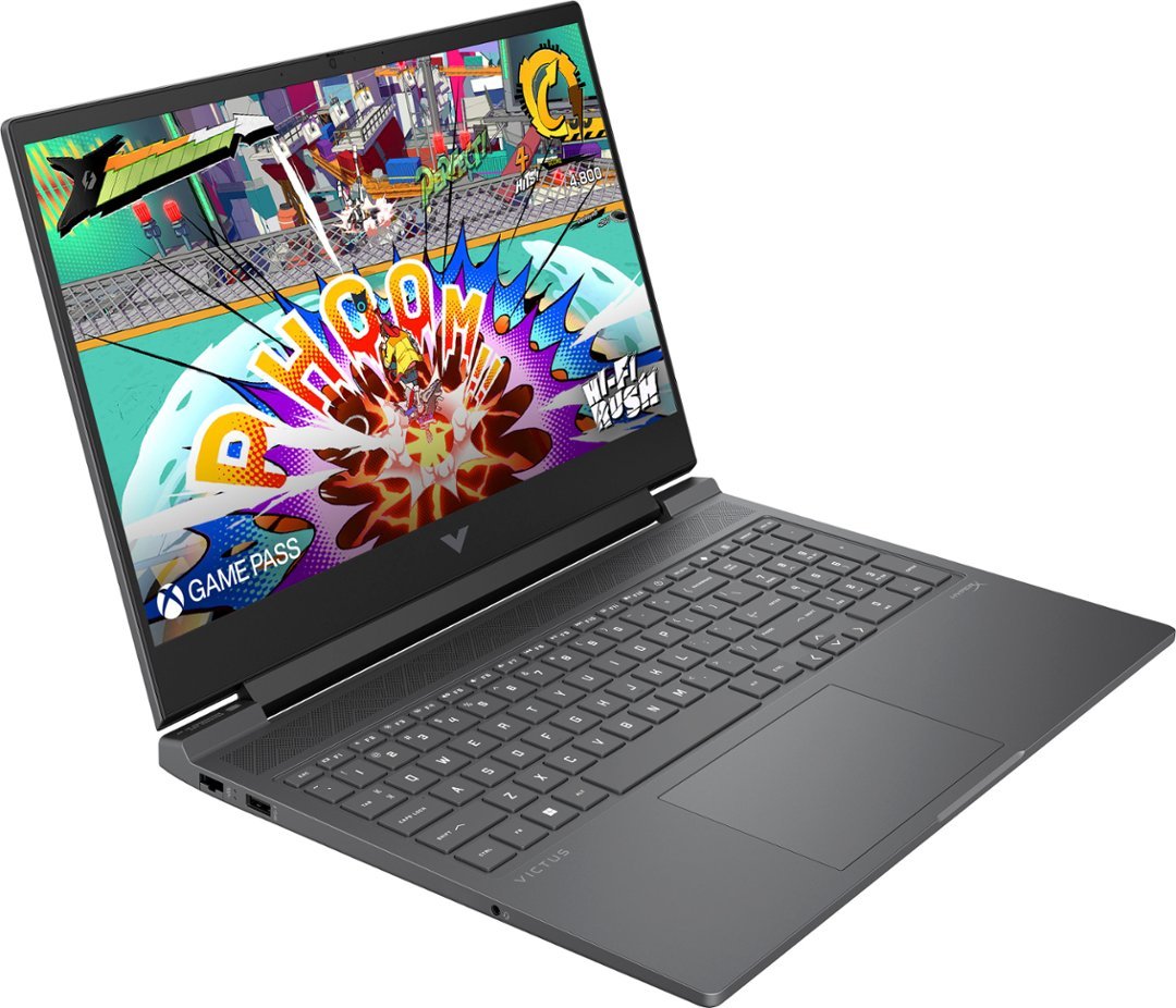 HP - Victus 16.1" Gaming Laptop - AMD Ryzen 7-8845HS - 16GB DDR5 Memory - NVIDIA GeForce RTX 4070 - 512GB SSD - Mica Silver-16.1 inches-AMD Ryzen 7 8000 Series-16 GB Memory-512 GB-Mica Silver