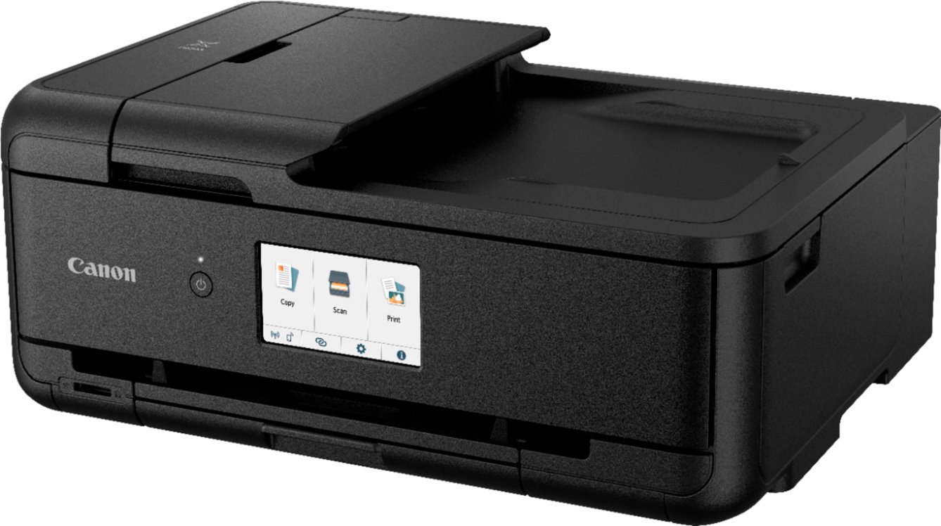 Canon - PIXMA TS9520 Wireless All-In-One Printer - Black-Black