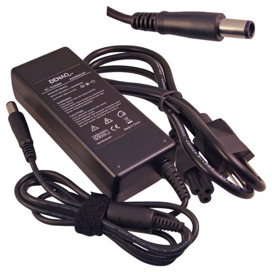 DENAQ - AC Power Adapter and Charger for Select HP Laptops and Tablets - Black-Black