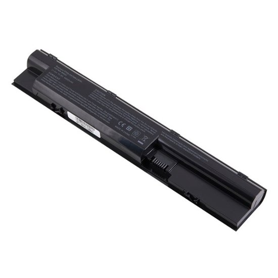 DENAQ - 6-Cell Lithium-Ion Battery for Select HP ProBook Laptops-Dark Black