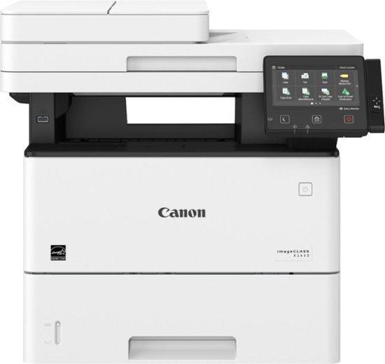 Canon - imageCLASS D1650 Wireless Black-and-White All-In-One Laser Printer - White-White