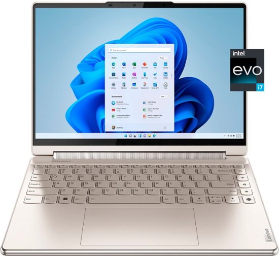 Lenovo - Yoga 9i 2-in-1 14" 2.8K OLED Touch Laptop with Pen - Intel Evo Platform - Core i7-1360P with 16GB Memory - 512GB SSD - Oatmeal-14-Intel 12th Generation Core i7 Evo Platform-16 GB Memory-512 GB-Oatmeal