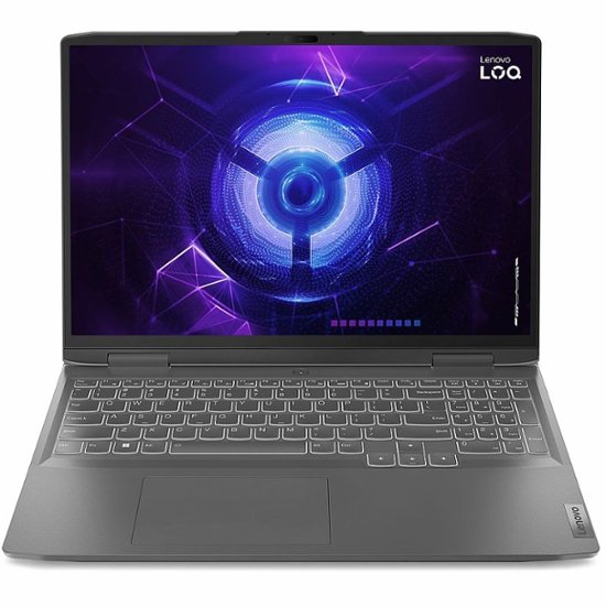 Lenovo - LOQ 16" Gaming Laptop 1920 x 1200 - Intel Core i7-13620H with 16GB Memory - NVIDIA GeForce RTX 4050 - 512GB SSD - Onyx Gray-Intel 13th Generation Core i7-16 GB Memory-512 GB-Onyx Gray