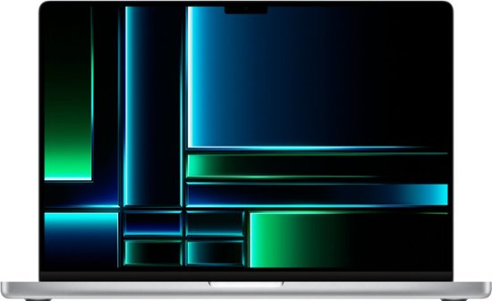 Apple - MacBook Pro 16" Laptop - M2 Pro chip - 16GB Memory - 1TB SSD (Latest Model) - Silver-15-Apple M2 Pro-16 GB Memory-1TB SSD-Silver