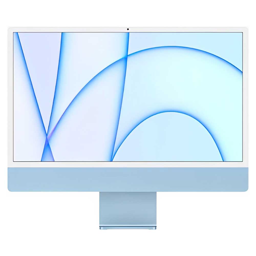 iMac 24" with Retina 4.5K display All-In-One - Apple M1 - 8GB Memory - 256GB SSD (Latest Model) - Blue-Apple M1-8 GB Memory-256 GB-Blue