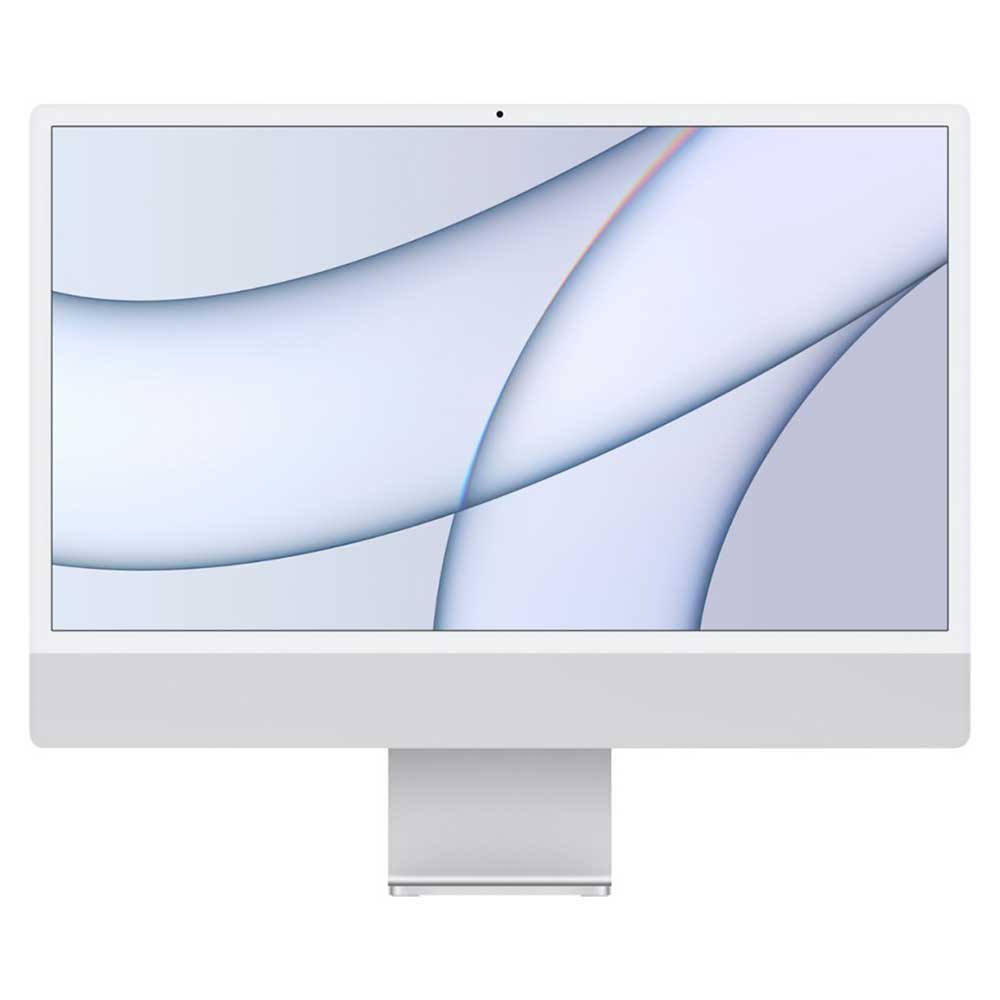 iMac 24" with Retina 4.5K display All-In-One - Apple M1 - 8GB Memory - 512GB SSD - w/Touch ID (Latest Model) - Silver-Apple M1-8 GB Memory-512 GB-Silver