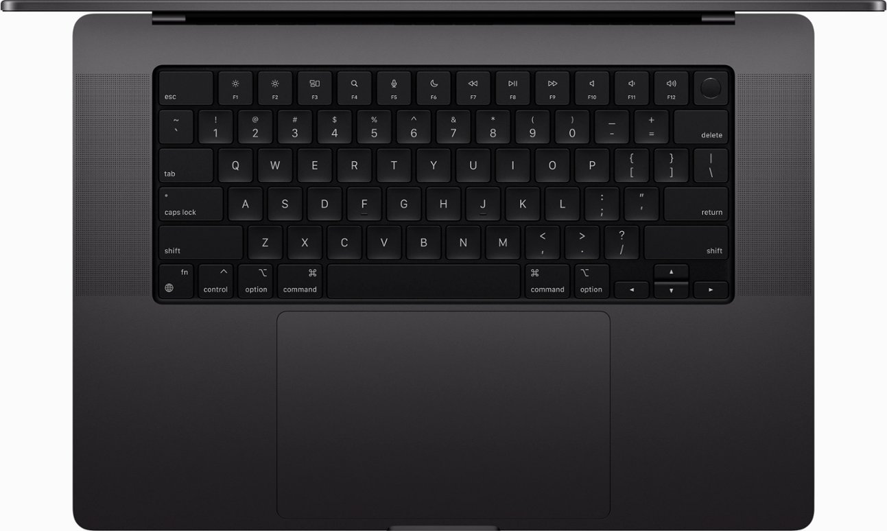 Apple - MacBook Pro 16" Laptop - M3 Pro chip - 18GB Memory - 18-core GPU - 512GB SSD (Latest Model) - Space Black-Apple M3 Pro-18 GB Memory-512 GB-Space Black