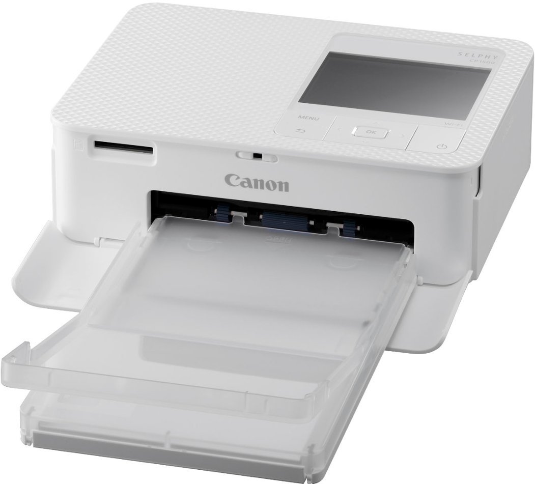 Canon - SELPHY CP1500 Wireless Compact Photo Printer - White-White