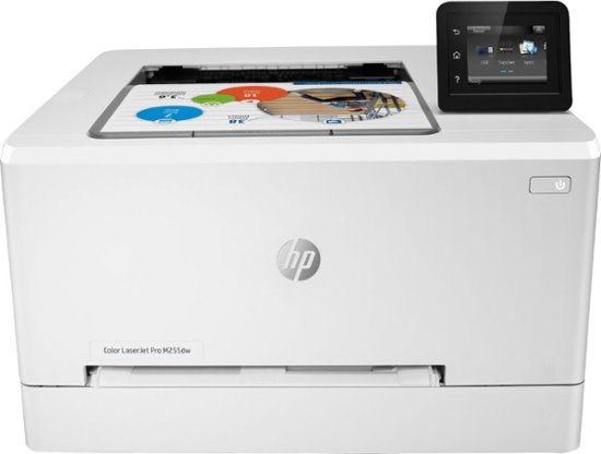 HP - LaserJet Pro M255dw Wireless Color Laser Printer - White-White