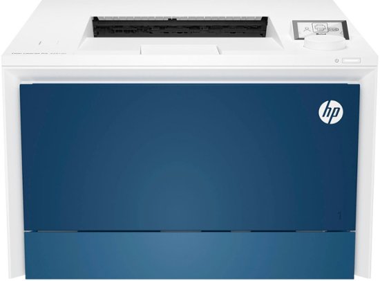 HP - LaserJet Pro 4201dn Color Laser Printer - White/Blue-White/Blue