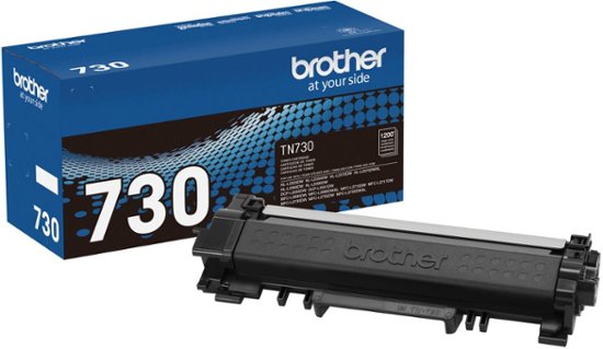 Brother - TN730 Standard-Yield Toner Cartridge - Black-Black