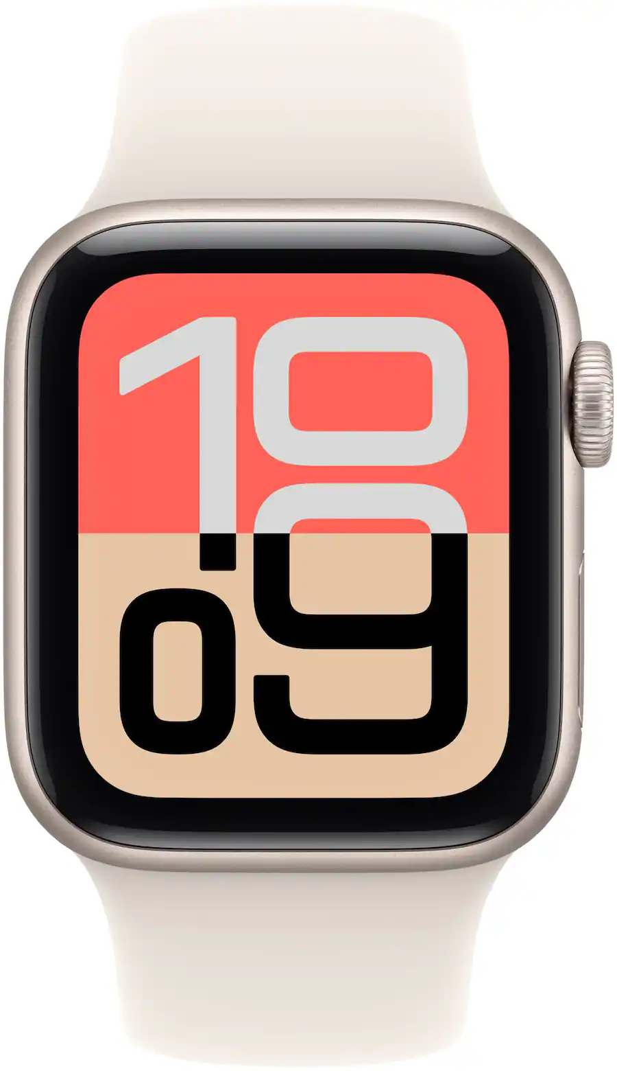Apple Watch SE 3 (GPS) 44mm Midnight Aluminum Case with Midnight Sport Band - M/L - Midnight - (2025)