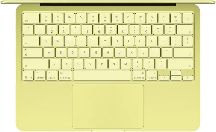 Apple - MacBook Neo 13-inch Laptop - A18 Pro chip with 6‑core CPU and 5‑core GPU - 8GB Memory - 256GB SSD - Citrus