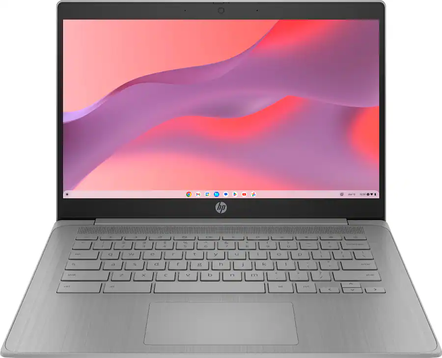 HP - 14" Chromebook - Intel Celeron N4500 2021 - 4GB Memory - 64GB eMMC - Modern Grey
