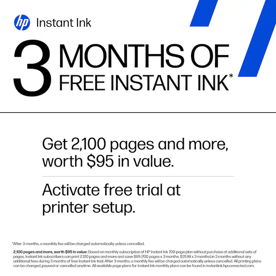 HP - OfficeJet Pro 8135e Wireless AI-Enabled AiO Inkjet Printer w/ 3 Months of Instant Ink - White