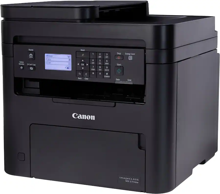 Canon - imageCLASS MF273dw Wireless Black-and-White All-In-One Laser Printer - Black