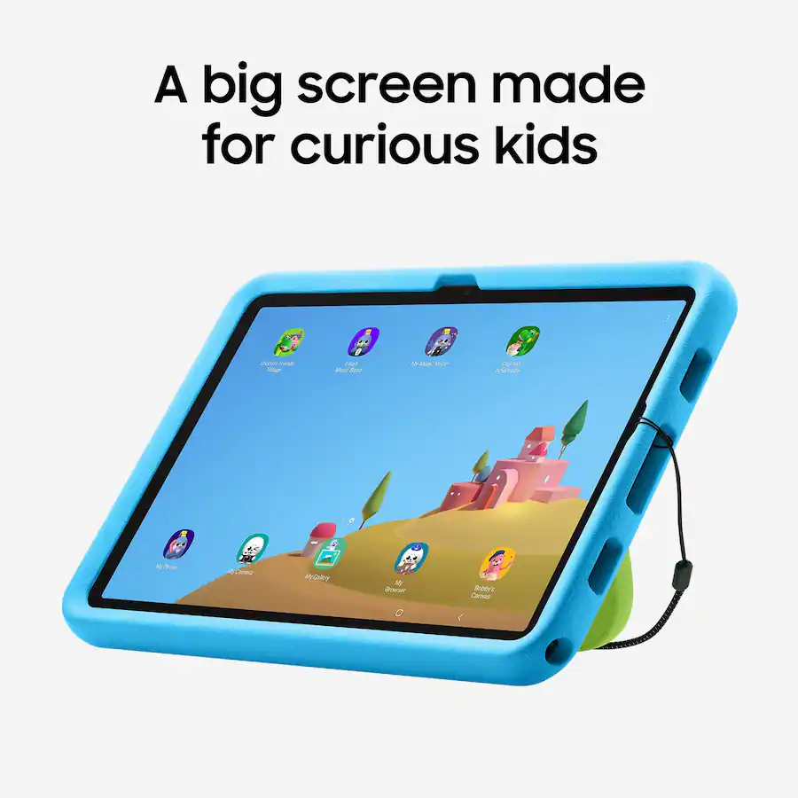Samsung - Galaxy Tab A11+ Kids Edition 11" 128GB - Wi-Fi - Blue