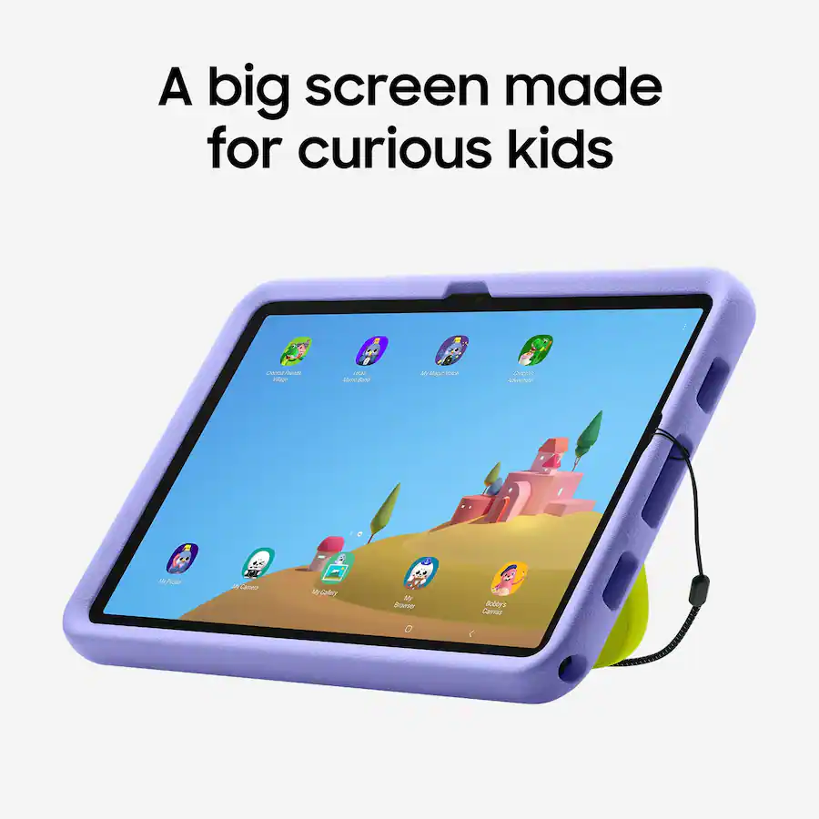 Samsung - Galaxy Tab A11+ Kids Edition 11" 128GB - Wi-Fi - Purple