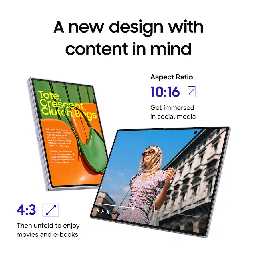 Samsung - Galaxy Z Fold8 512GB (Unlocked) - Cream