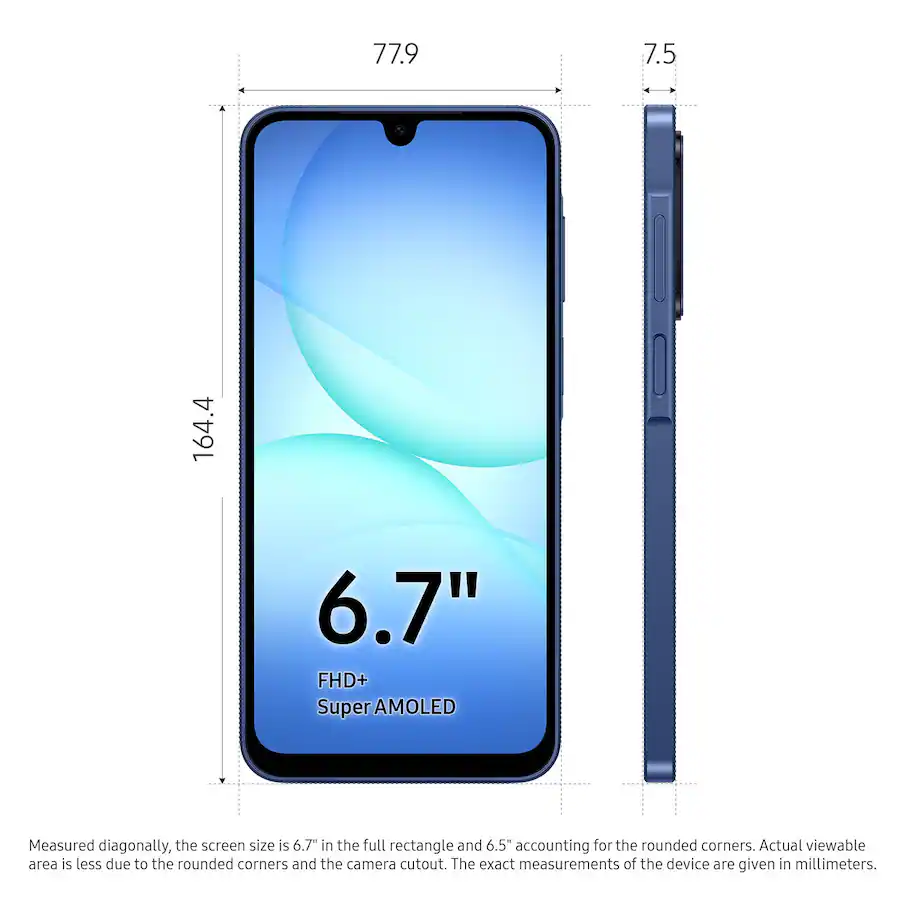 Samsung - Galaxy A17 5G 128GB (Unlocked) - Blue