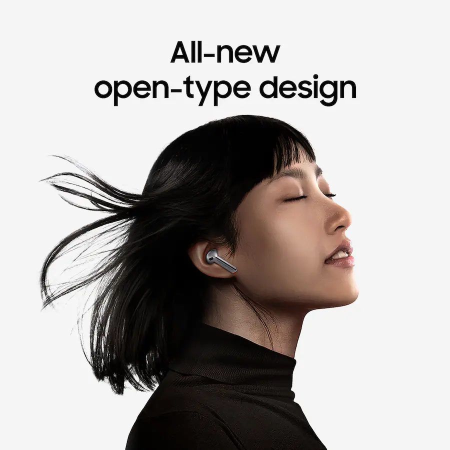 Samsung - Galaxy Buds3 Wireless Earbud Headphones - White