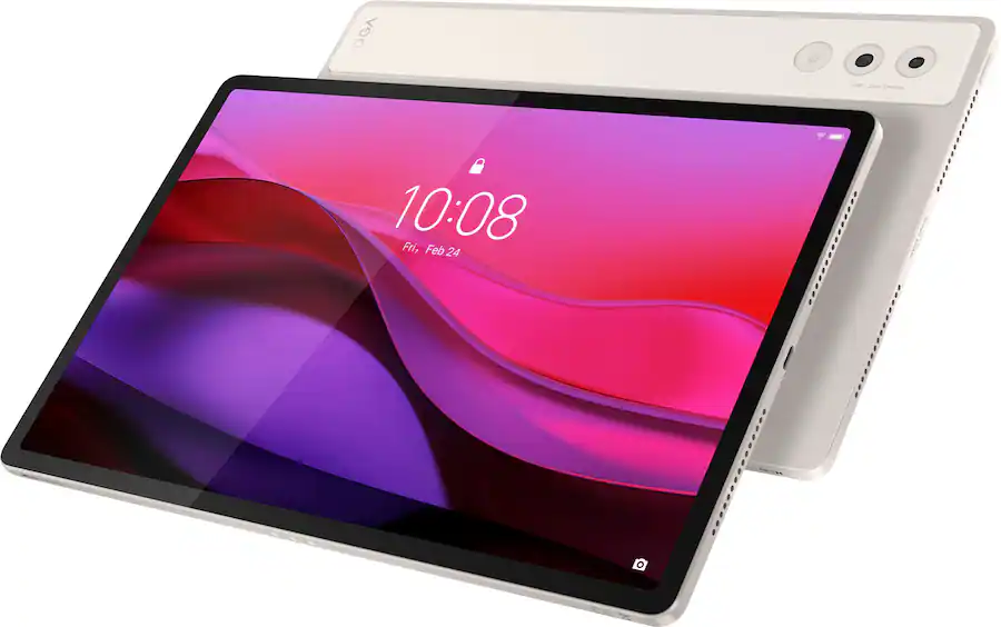 Lenovo - Yoga Tab Plus - 12.7" 3K Tablet - 16GB RAM - 256GB UFS - with Keyboard Stand + Pen - Seashell