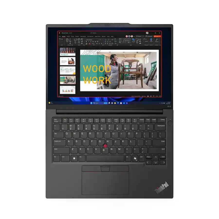 Lenovo - ThinkPad E14 Gen 6 14" Laptop - AMD Ryzen 5 7535U with 8GB Memory - 256GB SSD - Black