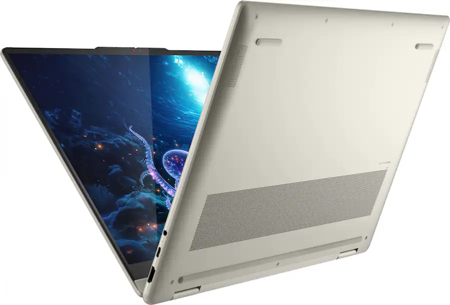 Lenovo - Yoga 7 2-in-1 - Copilot+ PC - 16" 2K LCD Touchscreen Laptop - AMD Ryzen AI 5 340 2025 - 16GB Memory - 512GB SSD - Seashell