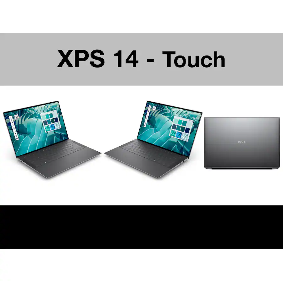 Dell - XPS 14 DA14250 Laptop 14.5 3.2K Display (Ultra 7-255H, 16GB, 1TB SSD, Win 11 Home) w/Dockztorm Wireless Mouse - Graphite