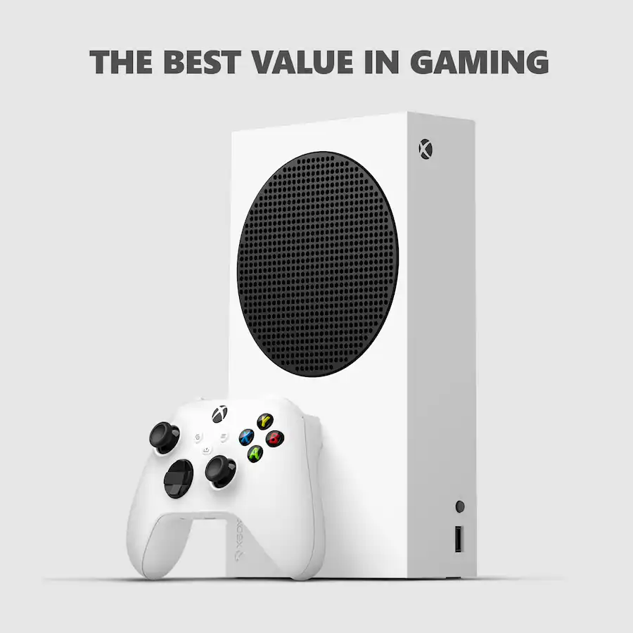 XBOX Series S 512GB All-Digital Console (Disc-Free Gaming)