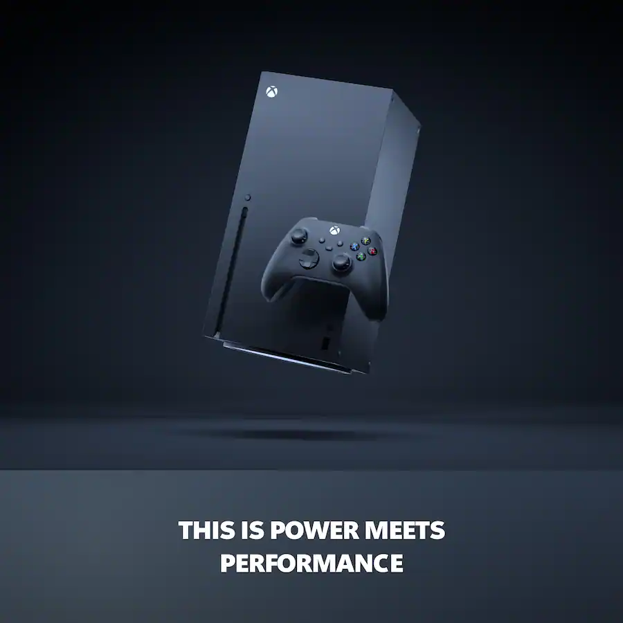 XBOX Series X 1TB Console with XBOX Wireless Controller - 4K Gaming - 120FPS