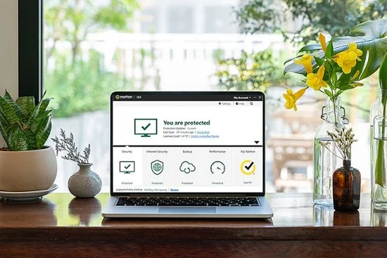 Norton - 360 Deluxe (5 Device) Antivirus Internet Security Software + VPN + Dark Web Monitoring (1 Year Subscription) - Android, Mac OS, Windows, Apple iOS [Digital]