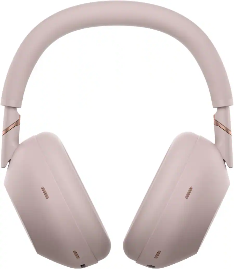 Sony - WH-1000XM6- Best Wireless Noise Cancelling Headphones - Sand Pink