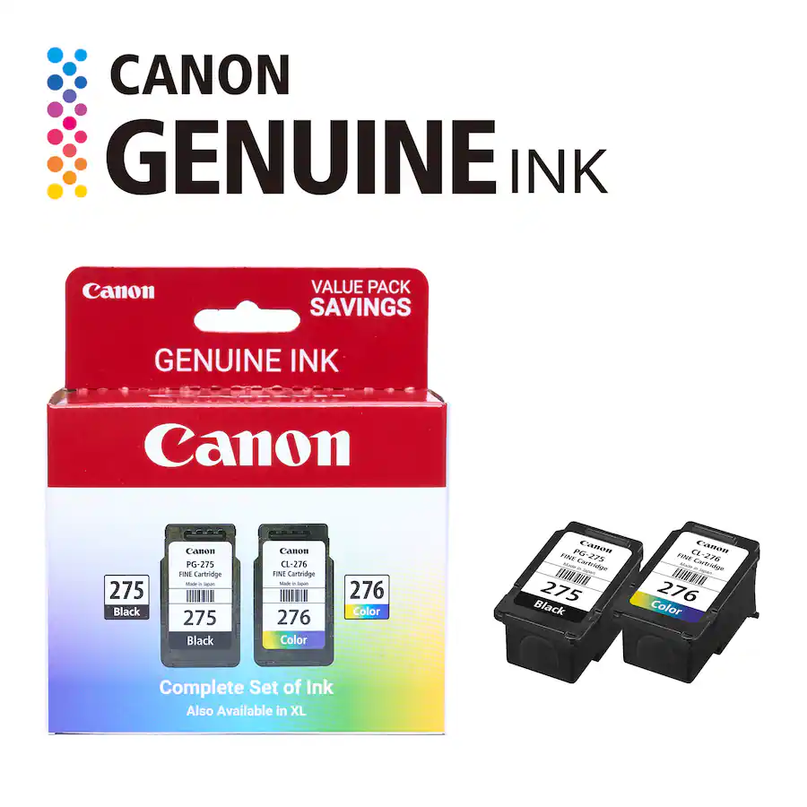 Canon - PG-275/CL-276 2-Pack Standard Capacity Ink Cartridges - Black/Multicolor
