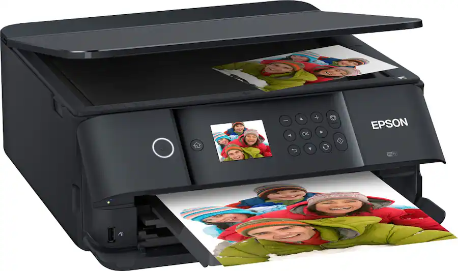 Epson - Expression Premium XP-6100 Wireless All-In-One Inkjet Printer - Black