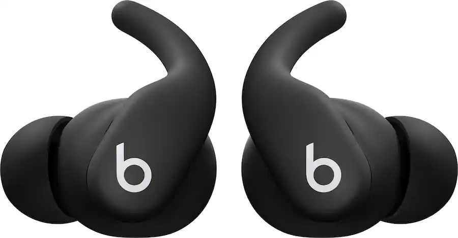 Beats - Powerbeats Fit True Wireless Active Noise Canceling Earbuds - Jet Black