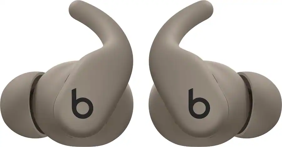 Beats - Powerbeats Fit True Wireless Active Noise Canceling Earbuds - Gravel Gray