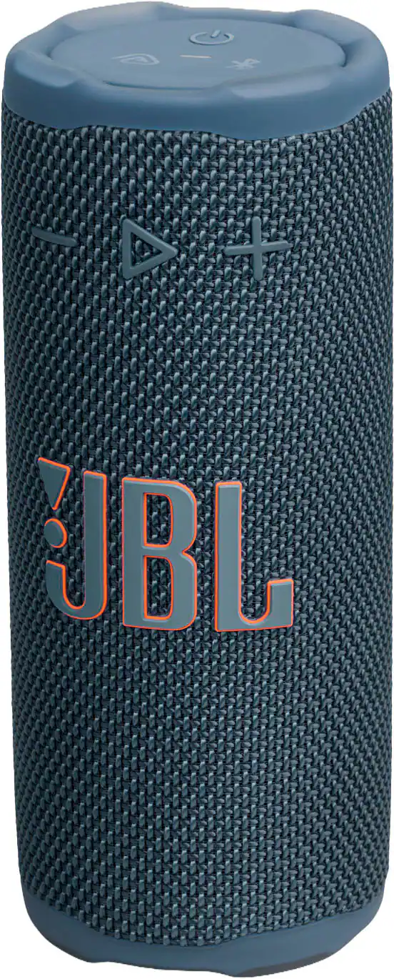 JBL - Grip Portable Wireless Speaker with Built-In Light - 2025 - Blue