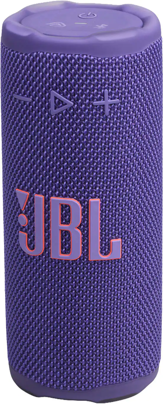JBL - Grip Portable Wireless Speaker with Built-In Light - 2025 - Purple