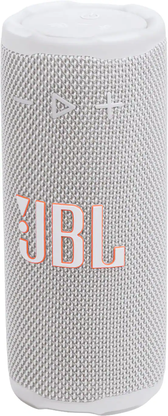 JBL - Grip Portable Wireless Speaker with Built-In Light - 2025 - White