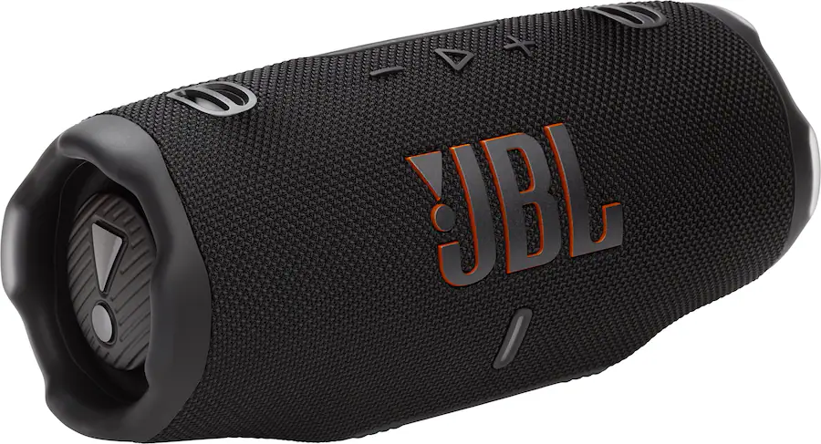 JBL - Charge 6 Portable Wireless Speaker - 2025 - Black