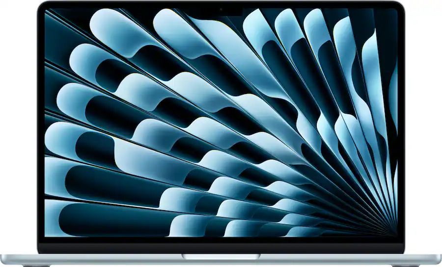 Apple - MacBook Air 13-inch Laptop - M5 chip with 10-core CPU and 8-core GPU - 16GB Memory - 512GB SSD - Sky Blue