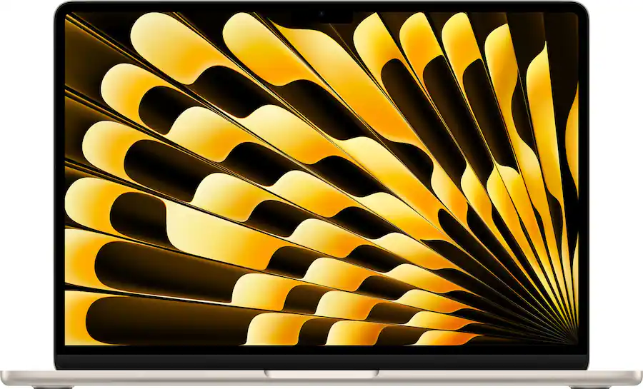 Apple - MacBook Air 13-inch Laptop - M5 chip with 10-core CPU and 8-core GPU - 16GB Memory - 512GB SSD - Starlight