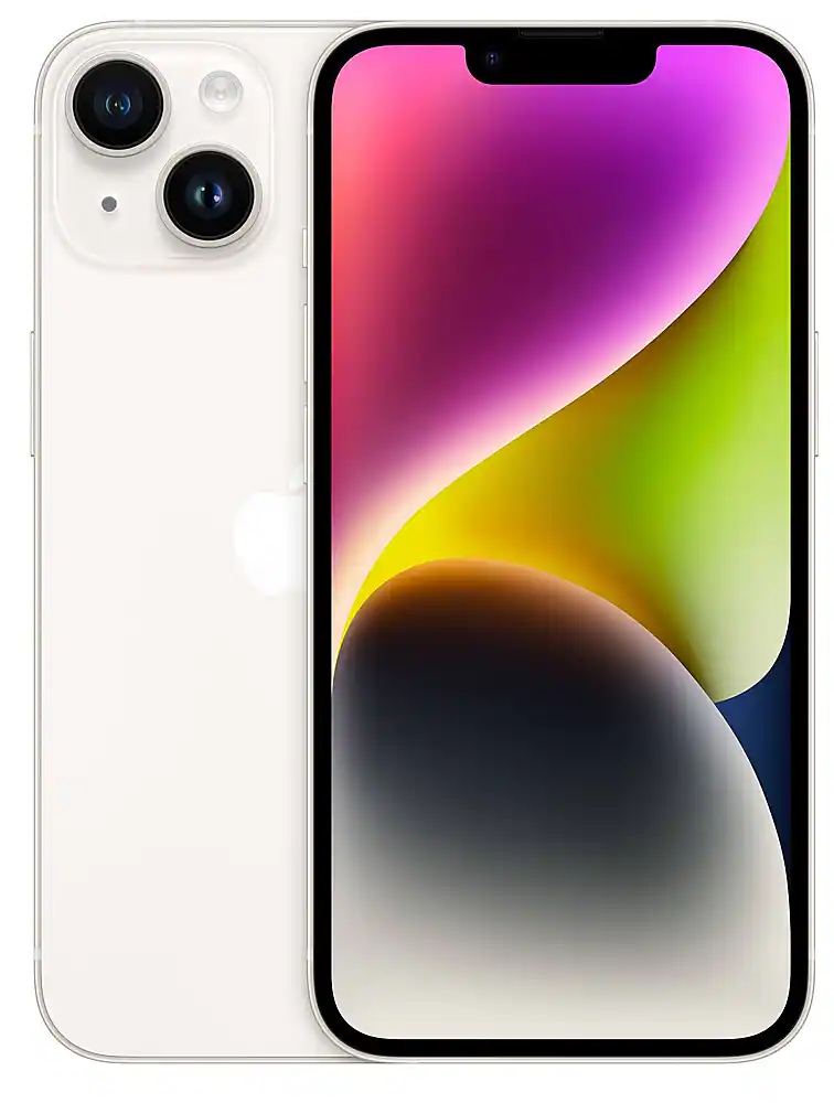 Apple - Pre-Owned Excellent iPhone 14 5G 128GB (Unlocked) - Starlight