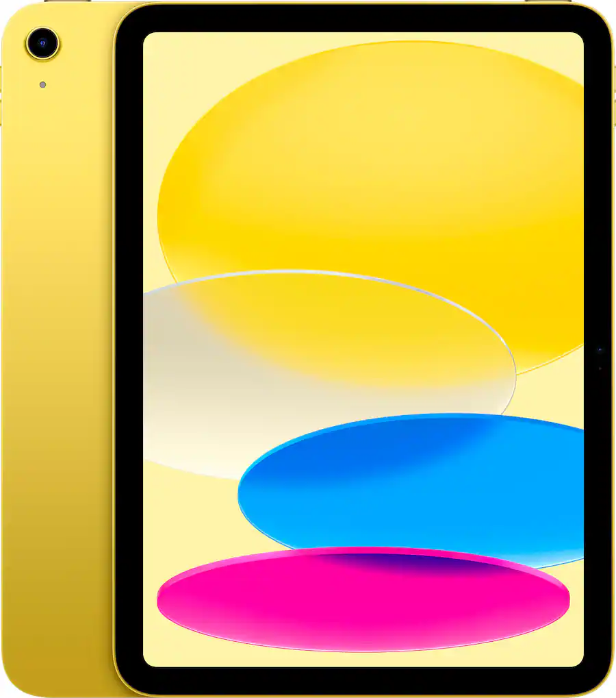 Apple - 11-inch iPad A16 chip with Wi-Fi - 128GB - Yellow