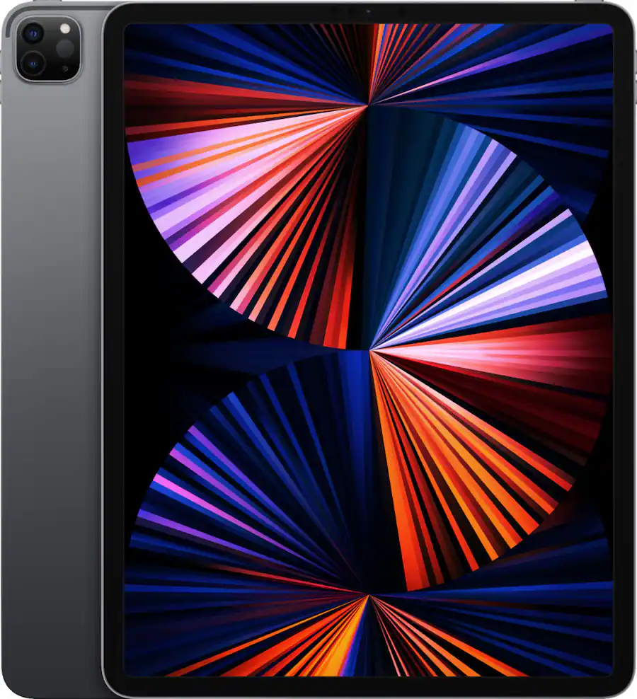 Apple - Geek Squad Certified Refurbished 12.9-Inch iPad Pro with Wi-Fi - 512GB - Space Gray
