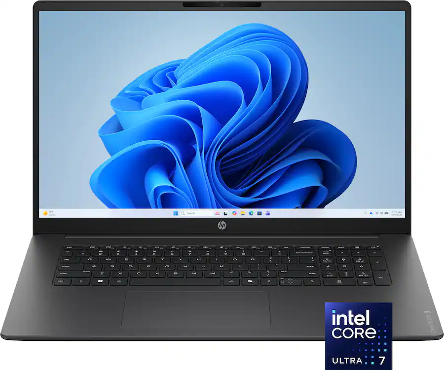 HP - OmniBook 3 17.3" Full HD Laptop - Intel Core Ultra 7 (2025) - 16GB Memory - 512GB SSD - Mica Silver