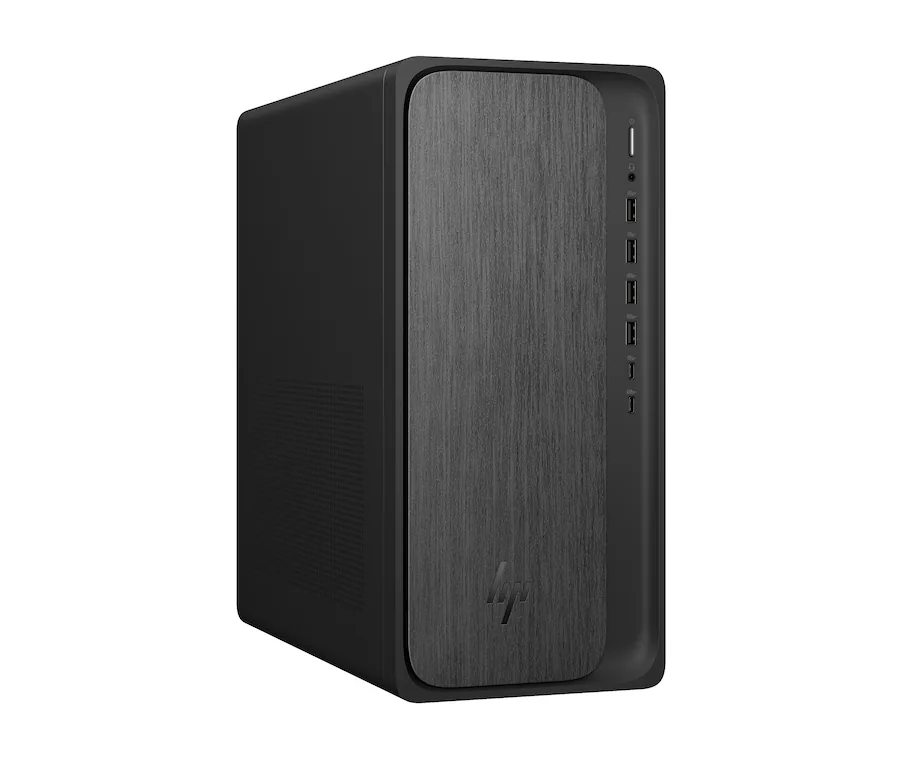 HP - OmniDesk Desktop PC M02-0250 AMD Ryzen 7 8700G 32GB RAM 1TB SSD Win 11 Home - Gray Wood