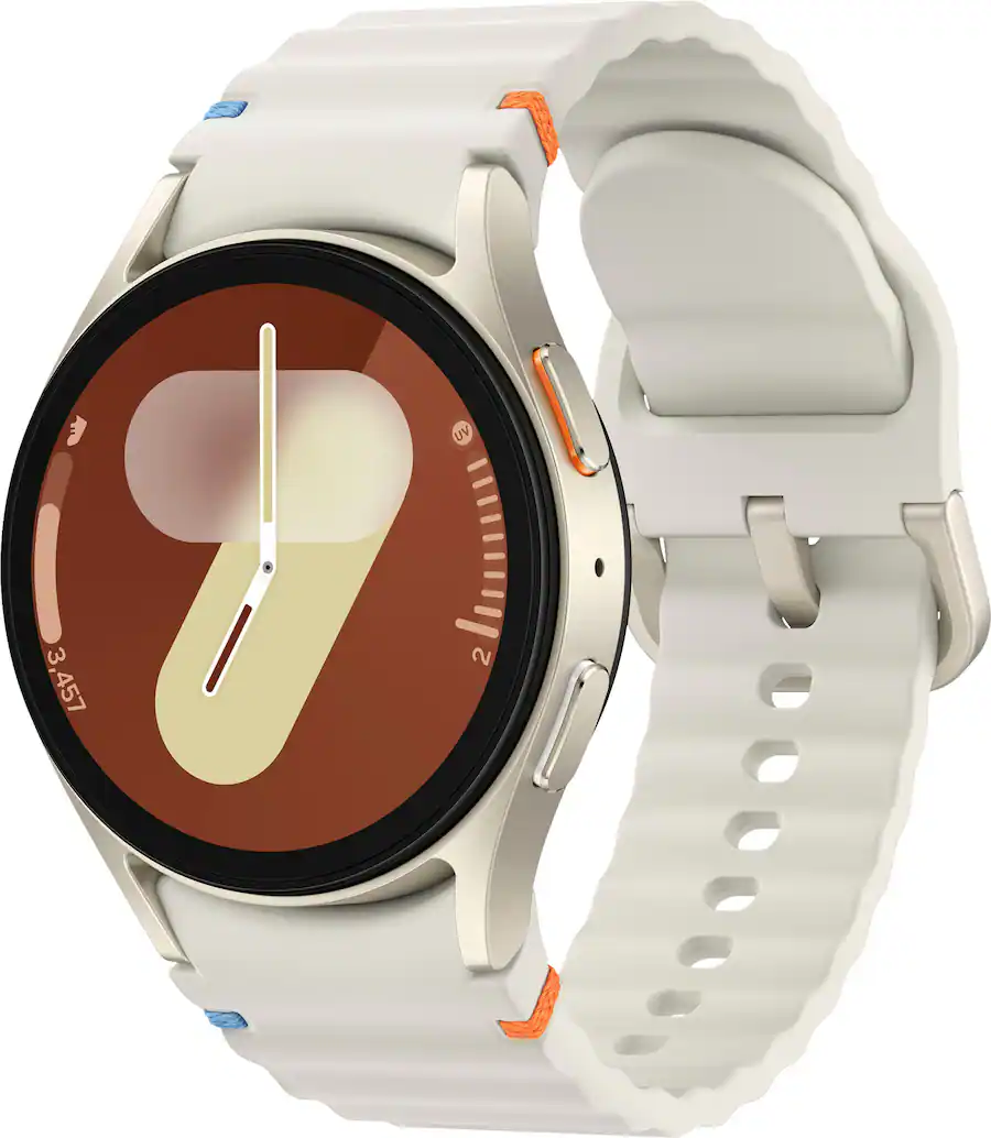 Samsung - Galaxy Watch7 Aluminum Smartwatch 40mm BT - Cream - (2024)
